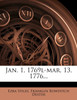 Jan. 1, 1769l-mar. 13, 1776...