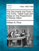 The Documents and Facts in The Irvine - Talbot Case with Notes on The Presentment of Bishop Talbot