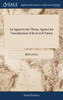 An Appeal to the Throne Against the Naturalization of the Jewish Nation