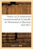 Notice sur le monument commémoratif de la bataille de Montmirail et Marchais