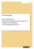 Entwicklung eines Stakeholder-Managementkonzeptes am Beispiel der Münchener Universitätsgesellschaft e.V.