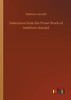 Selections from the Prose Work of Matthew Arnold