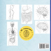 Human Anatomy and Neuroanatomy Coloring Book with Facts & MCQ's (Multiple Choice Questions)