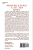 Writing and Authority in Early China