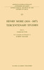 Henry More (1614-1687) Tercentenary Studies