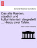 Das alte Raetien, staatlich und kulturhistorisch dargestellt ... Hierzu zwei Tafeln.