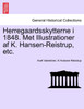 Herregaardsskytterne i 1848. Met Illustrationer af K. Hansen-Reistrup, etc.
