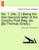 No. 1. (No. 2.) Being the first (second) letter of the Country Post Bag, etc. [By Thomas Grady.]