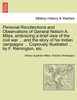 Personal Recollections and Observations of General Nelson A. Miles, embracing a brief view of the civil war ... and the story of his Indian campaigns ... Copiously illustrated ... by F. Remington, etc.