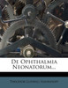 de Ophthalmia Neonatorum...