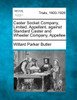 Caster Socket Company, Limited, Appellant, against Standard Caster and Wheeler Company, Appellee