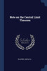 Note on the Central Limit Theorem