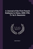 A Journal of the First French Embassy to China, 1698-1700, Tr. by S. Bannister