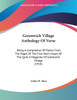 Greenwich Village Anthology Of Verse