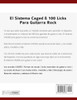 El sistema CAGED y 100 licks para guitarra rock