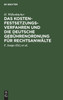 Das Kostenfestsetzungsverfahren und die Deutsche Gebührenordnung für Rechtsanwälte