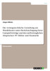 Die vertragsrechtliche Gestaltung am Musiktheater unter Berücksichtigung freier Gastspielverträge und den tarifvertraglichen Absprachen NV Bühne und Haustarife