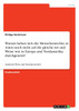 Warum haben sich die Menschenrechte in Asien noch nicht auf die gleiche Art und Weise wie in Europa und Nordamerika durchgesetzt?
