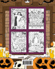 Huskies Happy Howloween Coloring Book