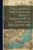 The Lakeville, Freetown and Berkley, Massachusetts Directory Volume 1911-1912