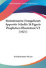 Monotessaron Evangelicum Appositis Scholiis Et Figuris Propheticis Illustratum V2 (1621)