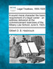 A sound moral character the basic requirement of a legal career