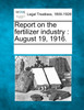 Report on the fertilizer industry