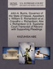 John A. Burns, Governor of the State of Hawaii, Appellant, v. William S. Richardson et al.; Cravalho v. Richardson; Abe v. Richardson U.S. Supreme Court Transcript of Record with Supporting Pleadings
