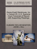 Zanes-Ewalt Warehouse, Inc. v. Calvert (R.) U.S. Supreme Court Transcript of Record with Supporting Pleadings