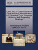 Label, Inc. v. Commissioner of Food and Drug Administration U.S. Supreme Court Transcript of Record with Supporting Pleadings