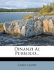 Dinanzi Al Pubblico...
