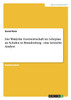 Grünes Klassenzimmer. Der Wald und die Forstwirtschaft im Lehrplan an Schulen in Brandenburg