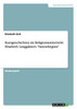 Kurzgeschichten im Religionsunterricht. Elisabeth Langgässers "Saisonbeginn"