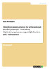 Distributionsstrukturen für schwankende Sendungsmengen. Gestaltung, Optimierung, Anpassungsmöglichkeiten und Maßnahmen