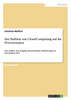 Der Einfluss von Cloud-Computing auf die IT-Governance