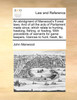 An abridgment of Manwood's Forest laws. And of all the acts of Parliament made since; which relate to hunting, hawking, fishing, or fowling. With precedents of warrants for game keepers, licences to hunt, hawk, &c.