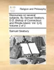 Discourses on several subjects. By Samuel Seabury, D.D. Bishop of Connecticut and Rhode-Island. Vol. I[-II].  Volume 2 of 2