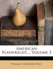 American Playwright..., Volume 3