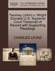 Twomey (John) v. Wright (Donald) U.S. Supreme Court Transcript of Record with Supporting Pleadings
