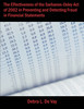 The Effectiveness of the Sarbanes-Oxley Act of 2002 in Preventing and Detecting Fraud in Financial Statements