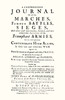 COMPENDIOUS JOURNAL OF ALL THE MARCHES FAMOUS BATTLES & SIEGES (of Marlborough)