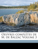 Oeuvres complètes de M. de Balzac Volume 3