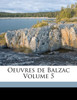 Oeuvres de Balzac Volume 5