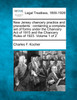 New Jersey chancery practice and precedents