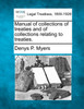 Manual of collections of treaties and of collections relating to treaties.