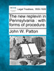 The new replevin in Pennsylvania