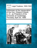 Addresses at the inauguration of the Hon. Edward Everett, LL.D., as President of the University at Cambridge, Thursday, April 30, 1846