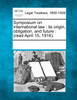 Symposium on international law
