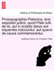 Prosopographia Platonica, sive expositio judicii, quod Plato tulit de iis, qui in scriptis ipsius aut loquentes inducuntur, aut quavis de causa commemorantur.
