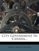 City Government In Canada...